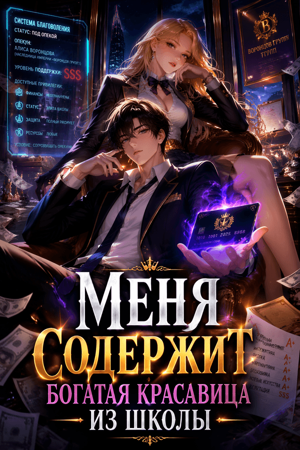 Меня содержит богатая красавица из школы