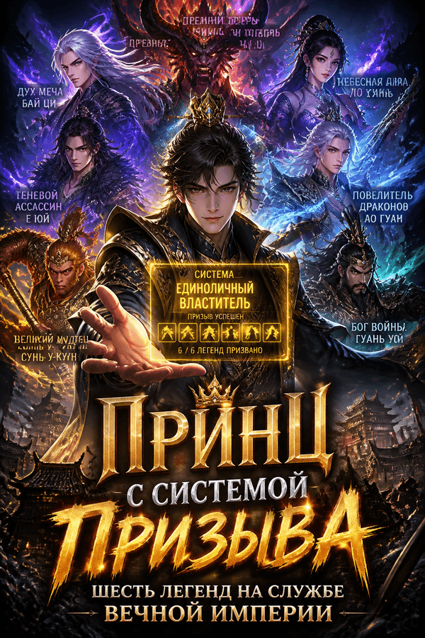 Принц с системой призыва: шесть легенд на службе вечной империи