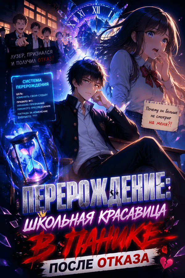 Перерождение: школьная красавица в панике после отказа