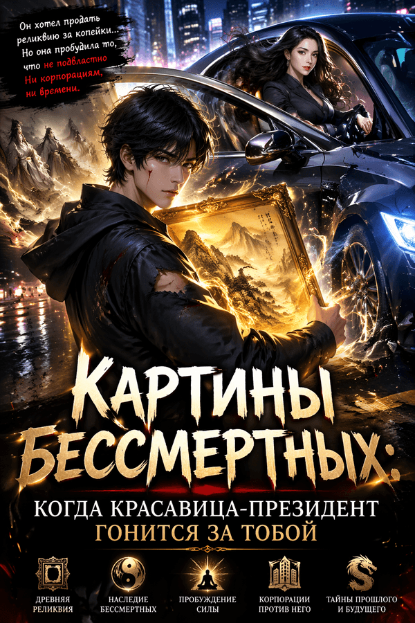 Картины бессмертных: Когда красавица-президент гонится за тобой