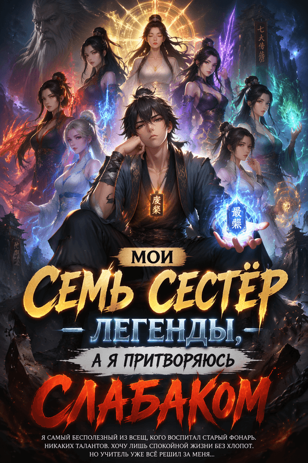 Мои семь сестёр — легенды, а я притворяюсь слабаком