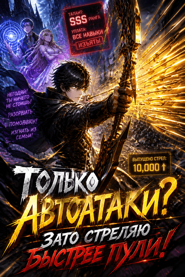 Только автоатаки? Зато стреляю быстрее пули!