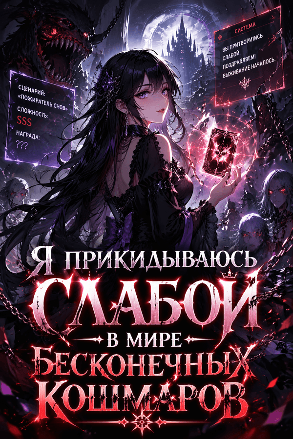 Я прикидываюсь слабой в мире бесконечных кошмаров