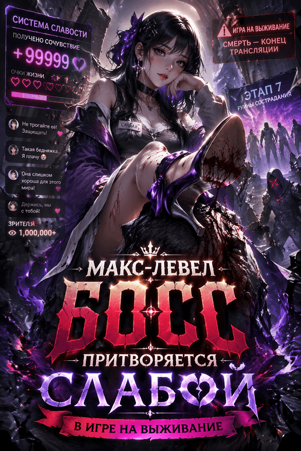 Макс-левел босс притворяется слабой в игре на выживание