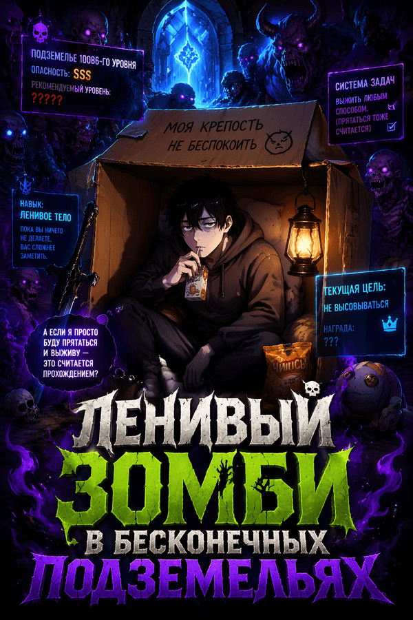 Ленивый зомби в бесконечных подземельях