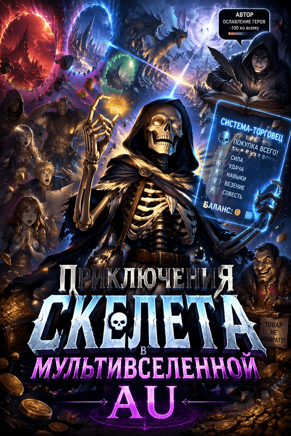 Приключения скелета в мультивселенной AU