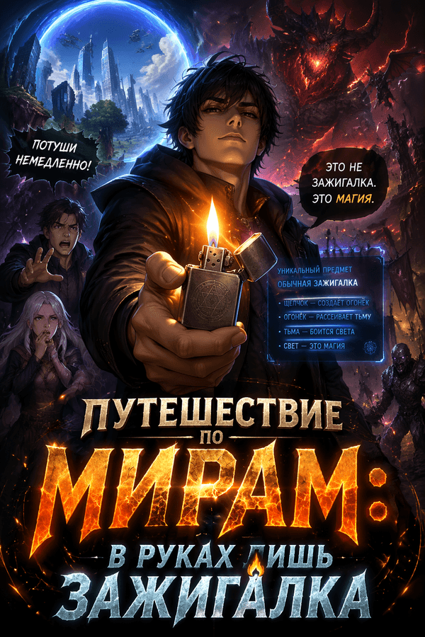 Путешествие по мирам: в руках лишь зажигалка