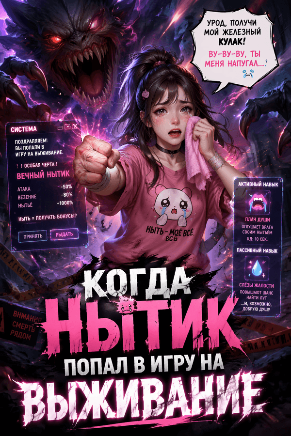 Когда нытик попал в игру на выживание