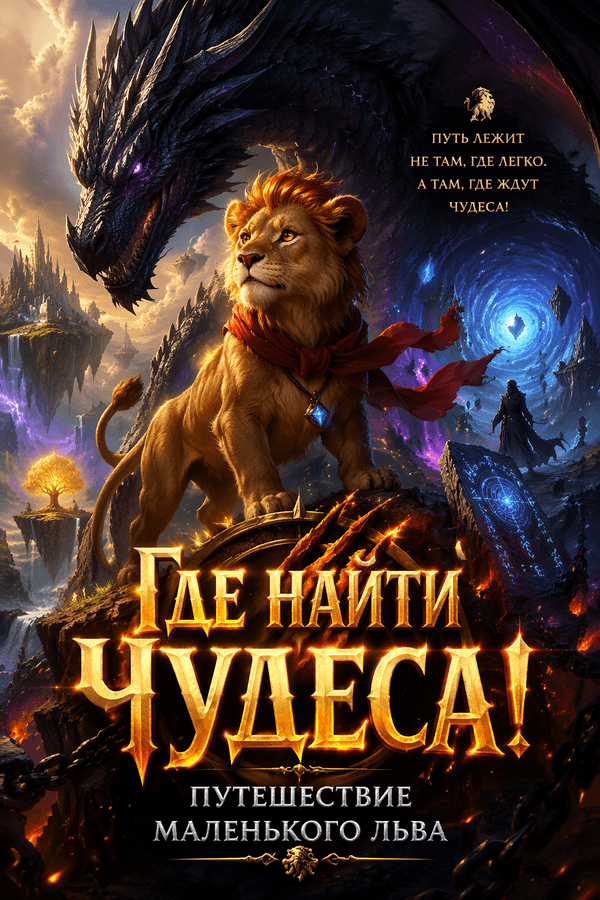 Где найти чудеса! Путешествие маленького льва