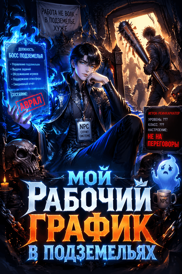Мой рабочий график в подземельях