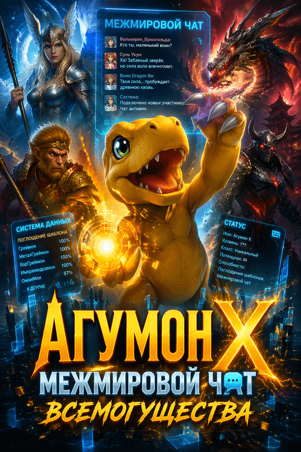 Агумон X: Межмировой чат всемогущества