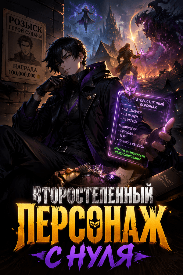 Второстепенный персонаж с нуля