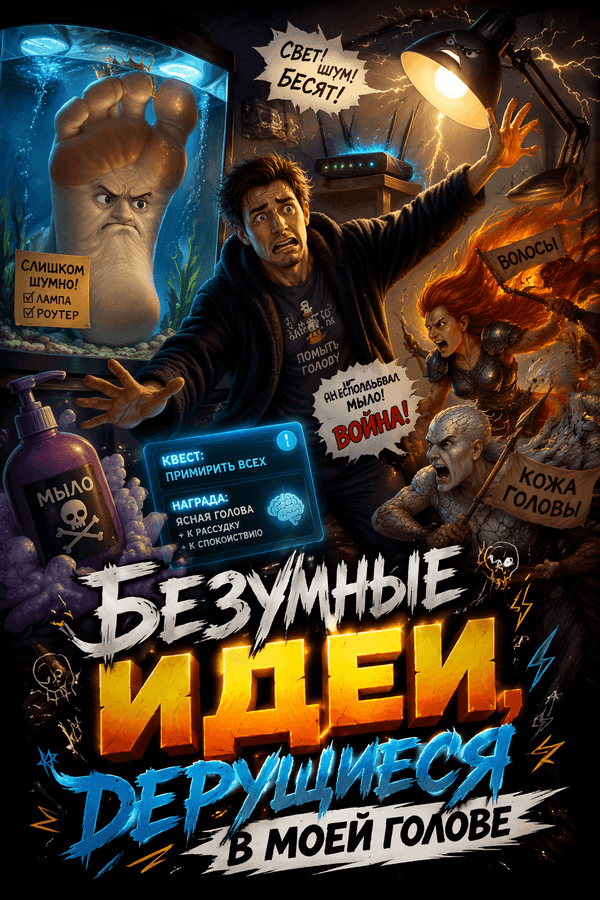 Безумные идеи, дерущиеся в моей голове