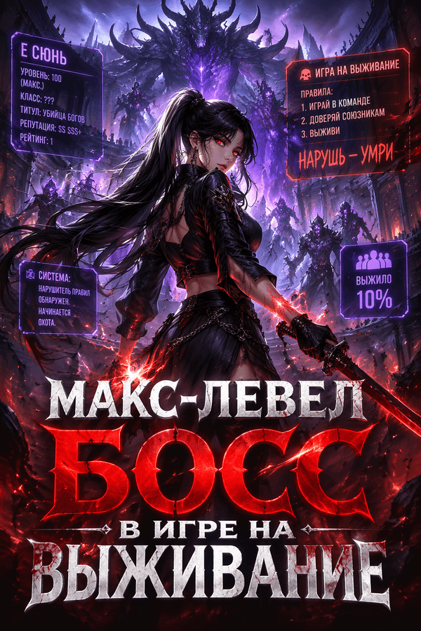 Макс-левел босс в игре на выживание