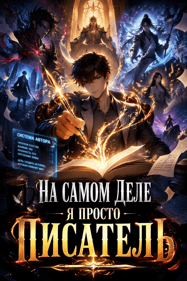 На самом деле я просто писатель