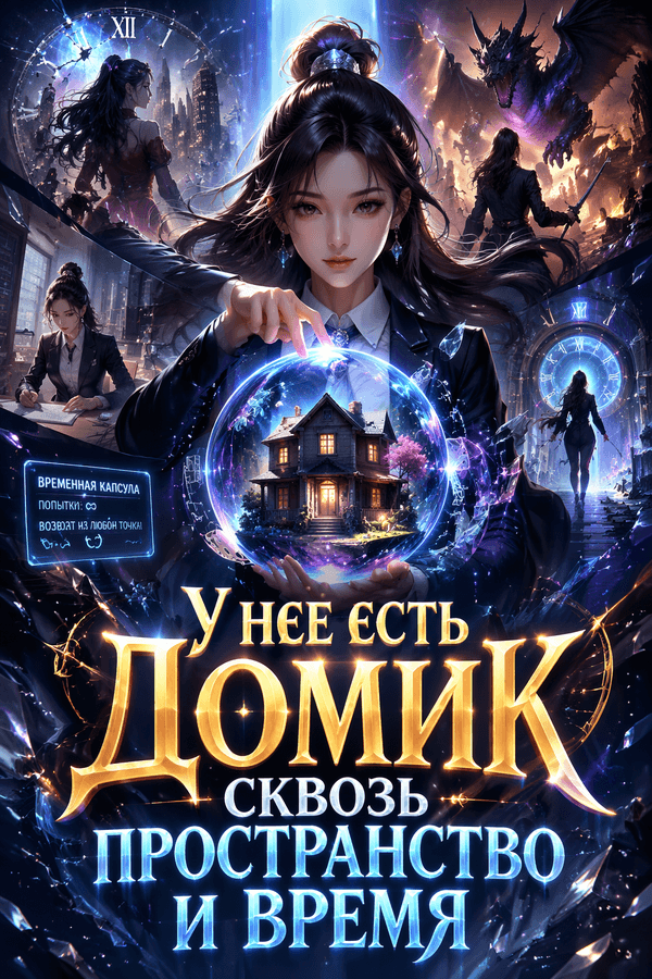 У неё есть домик сквозь пространство и время