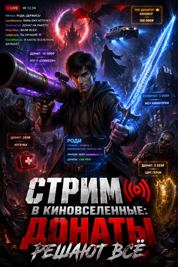Стрим в киновселенные: Донаты решают всё