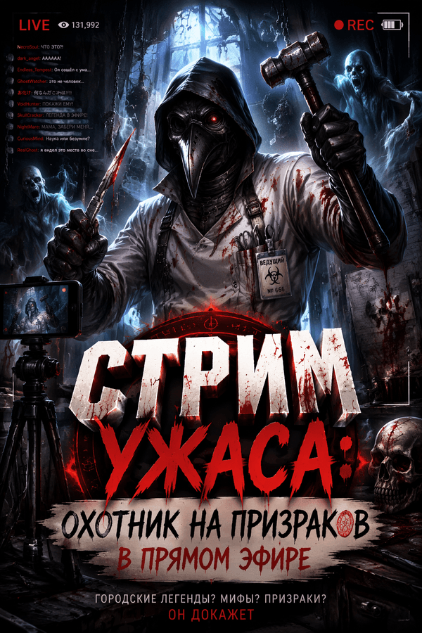 Стрим ужаса: Охотник на призраков в прямом эфире