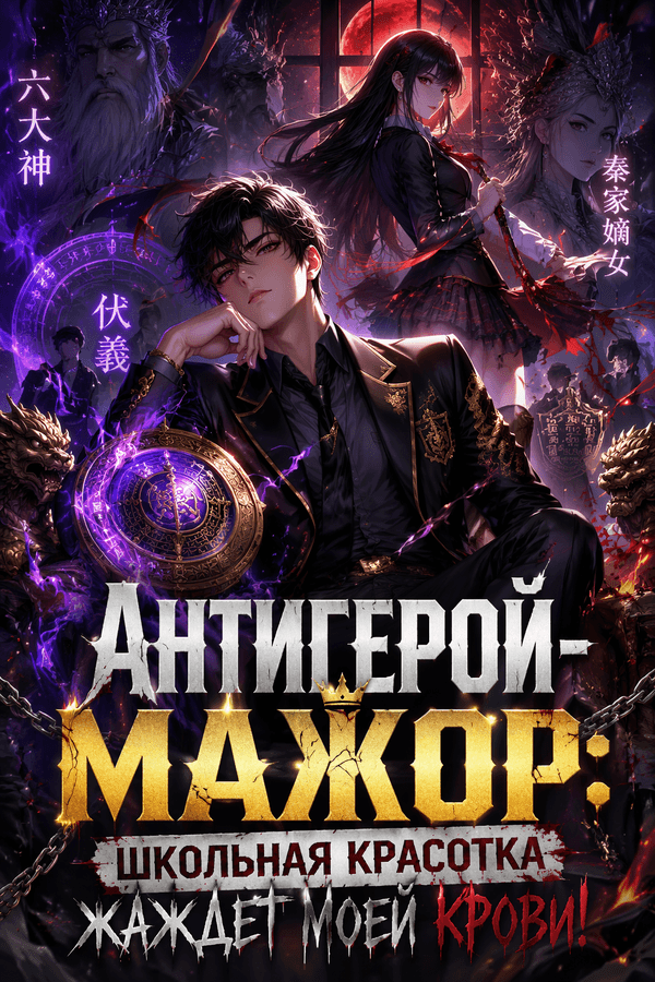 Антигерой-мажор: школьная красотка жаждет моей крови!