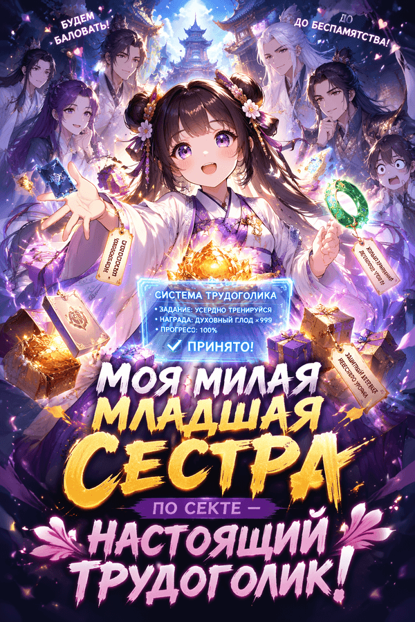 Моя милая младшая сестра по секте — настоящий трудоголик!