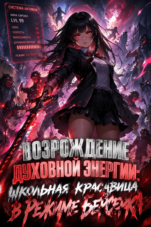 Возрождение духовной энергии: Школьная красавица в режиме берсерка