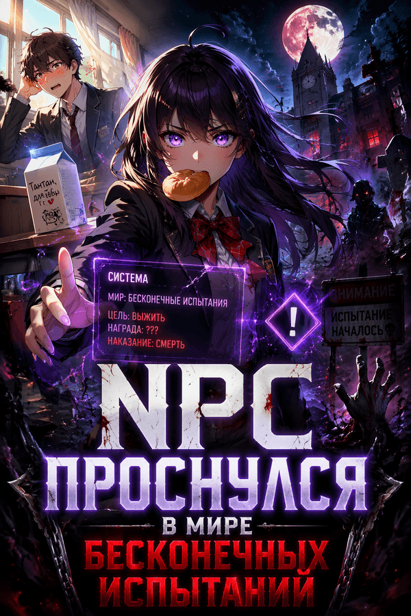 NPC проснулся в мире бесконечных испытаний