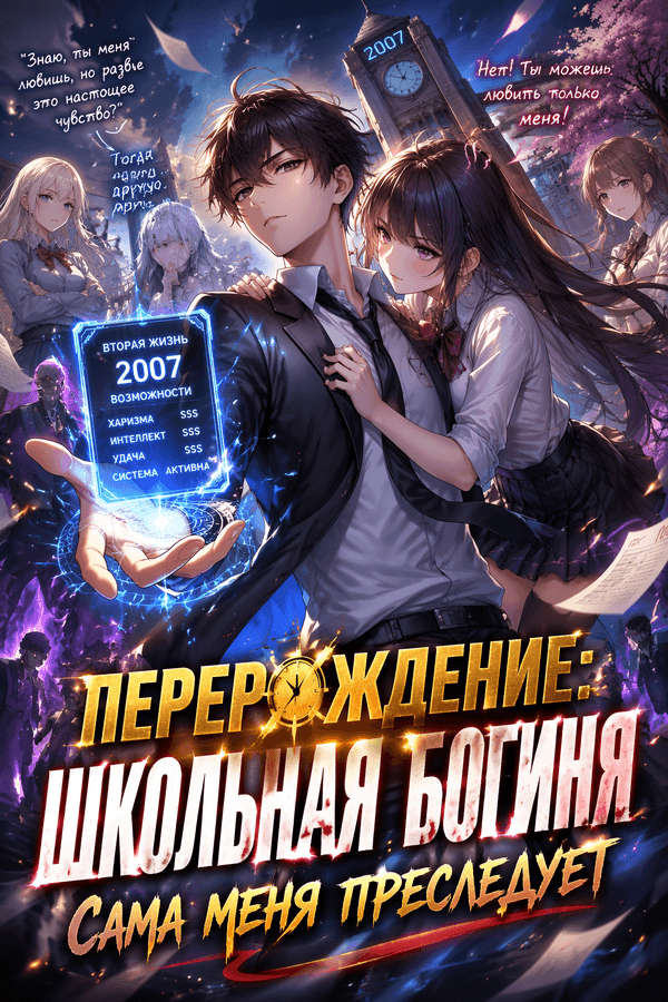 Перерождение: школьная богиня сама меня преследует