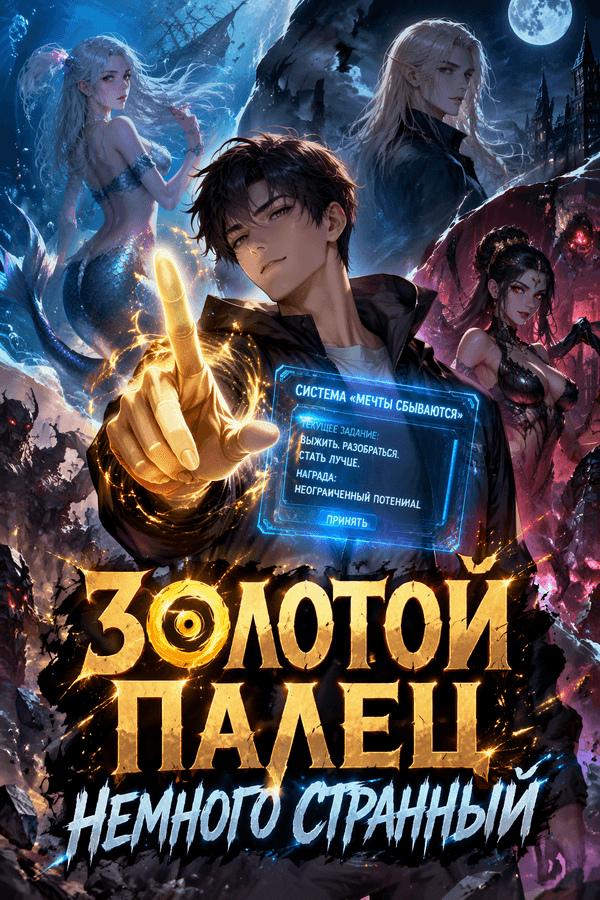 Золотой палец немного странный
