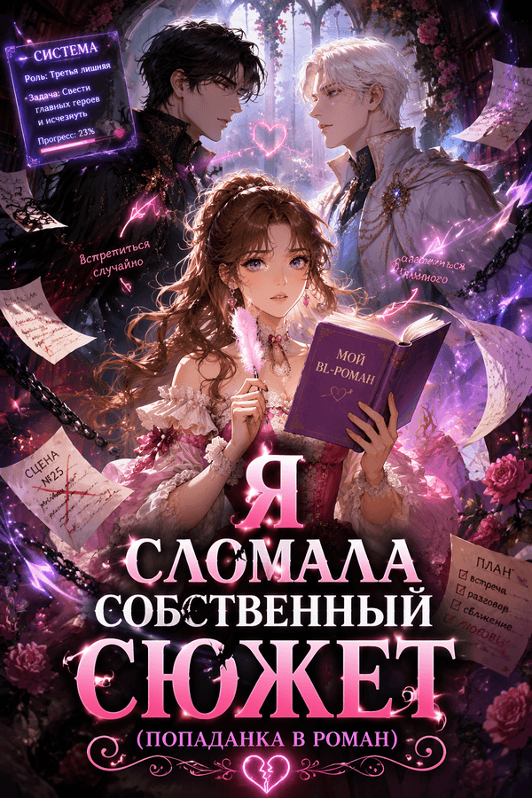 Я сломала собственный сюжет (Попаданка в роман)