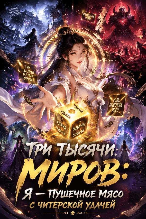 Три тысячи миров: Я — пушечное мясо с читерской удачей