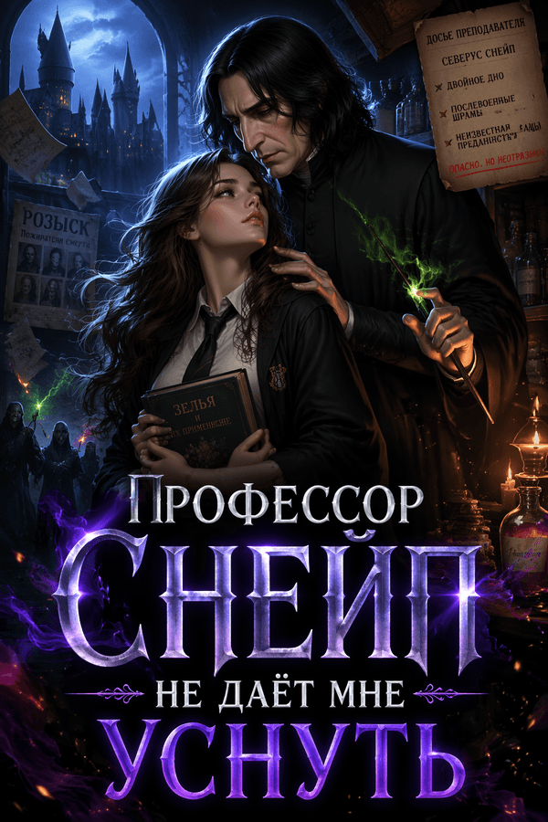 Профессор Снейп не даёт мне уснуть