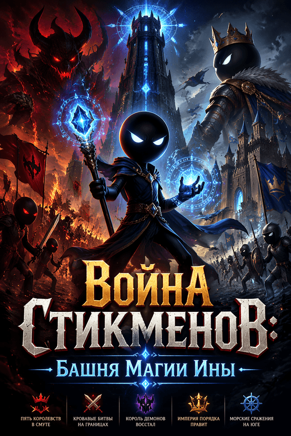 Война Стикменов: Башня Магии Ины