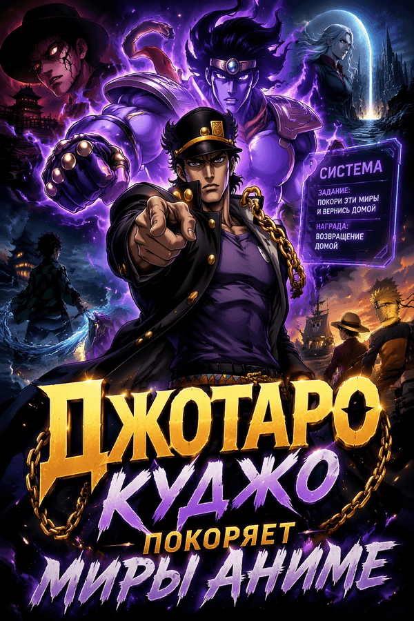 Джотаро Куджо покоряет миры аниме