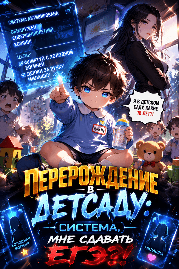 Перерождение в детсаду: Система, мне сдавать ЕГЭ?!