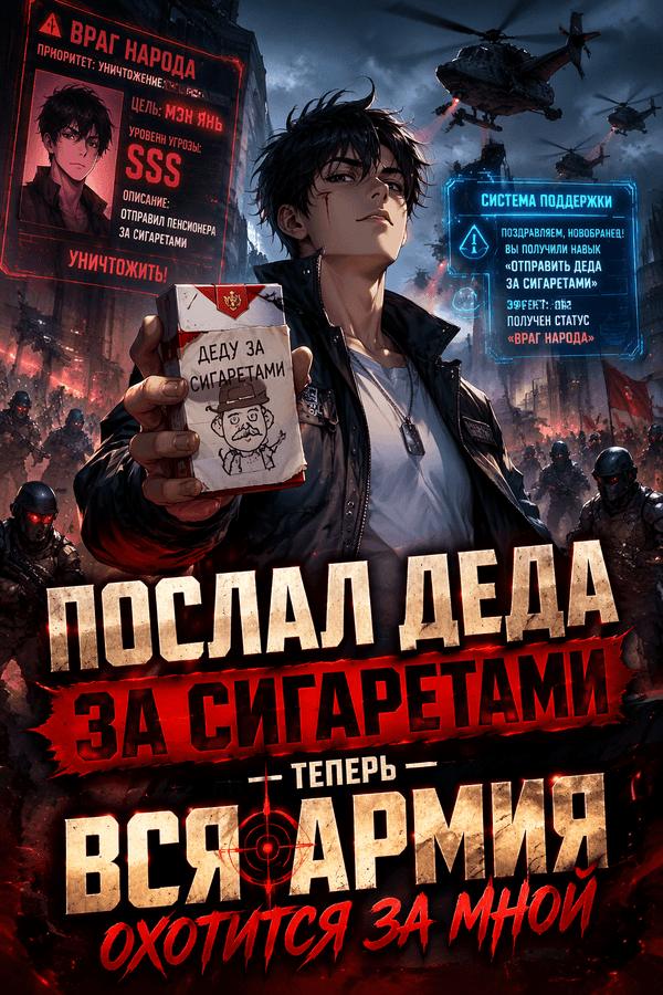 Послал деда за сигаретами — теперь вся армия охотится за мной