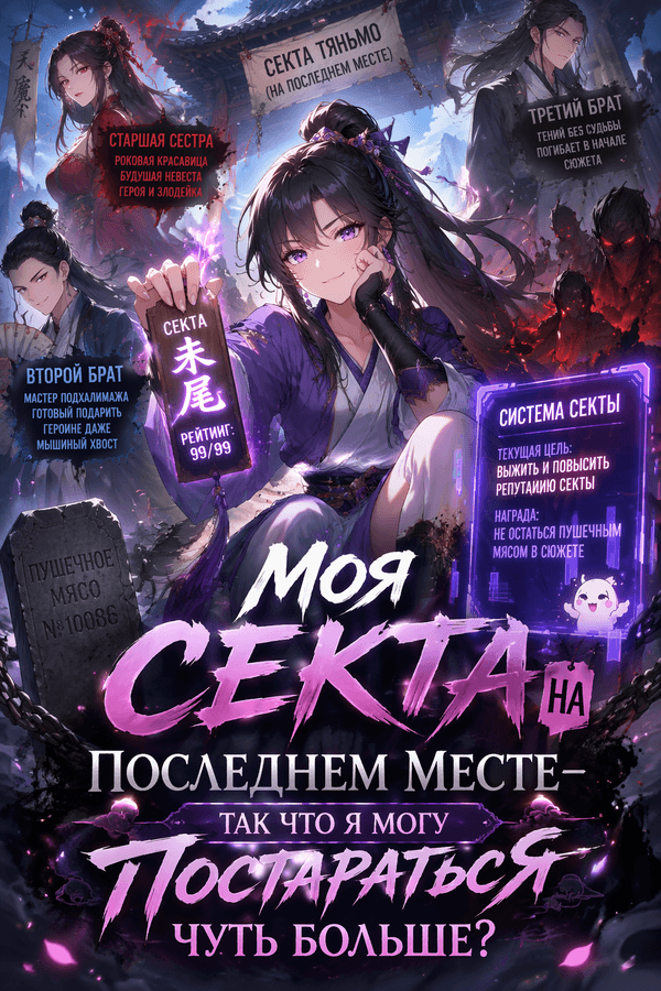 Моя секта на последнем месте — так что я могу постараться чуть больше?