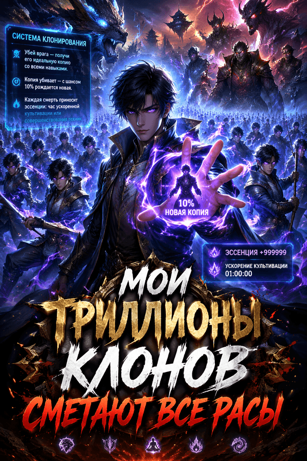 Мои триллионы клонов сметают все расы