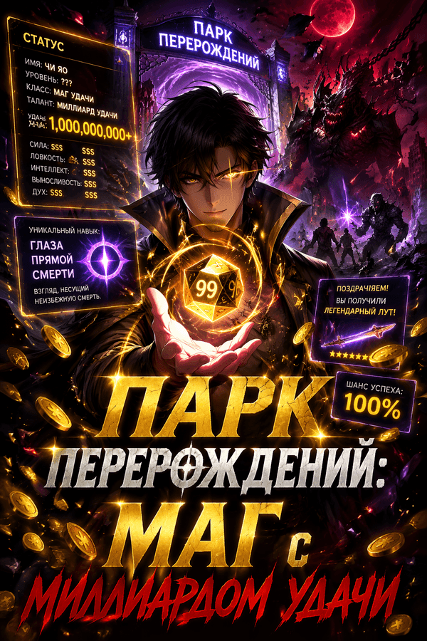 Парк Перерождений: Маг с миллиардом удачи