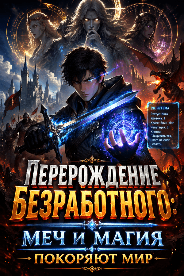 Перерождение безработного: Меч и магия покоряют мир