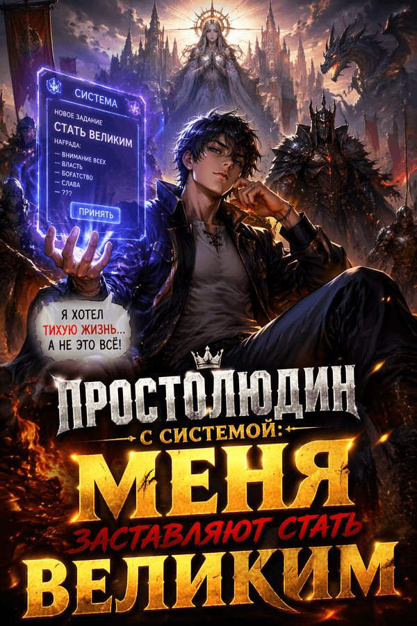 Простолюдин с системой: меня заставляют стать великим