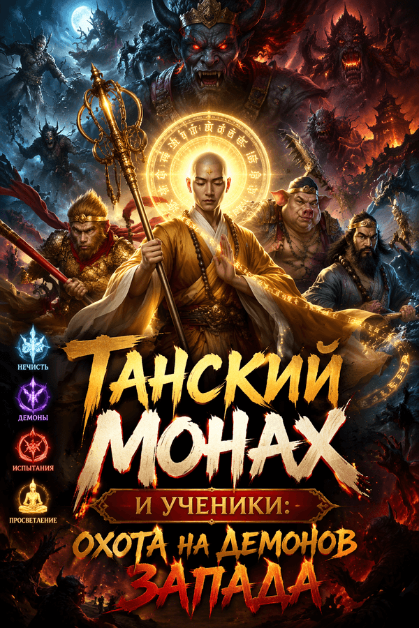 Танский монах и ученики: Охота на демонов Запада