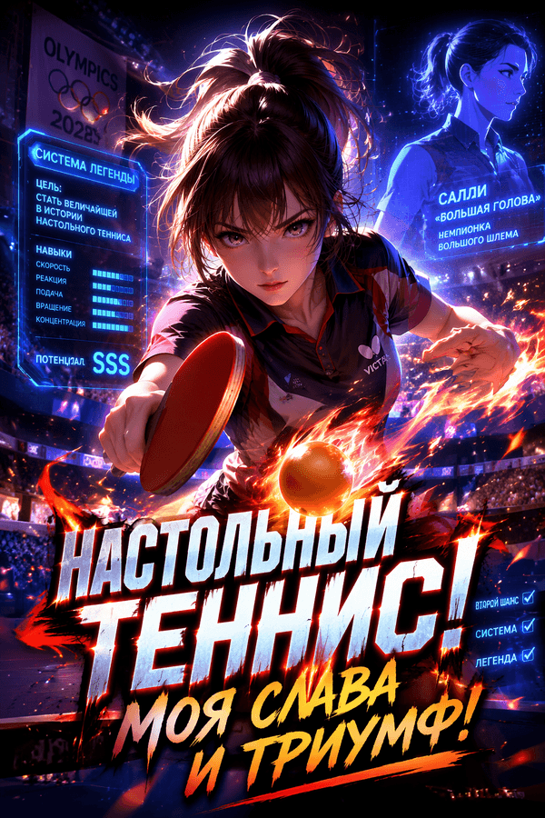 Настольный теннис! Моя слава и триумф!