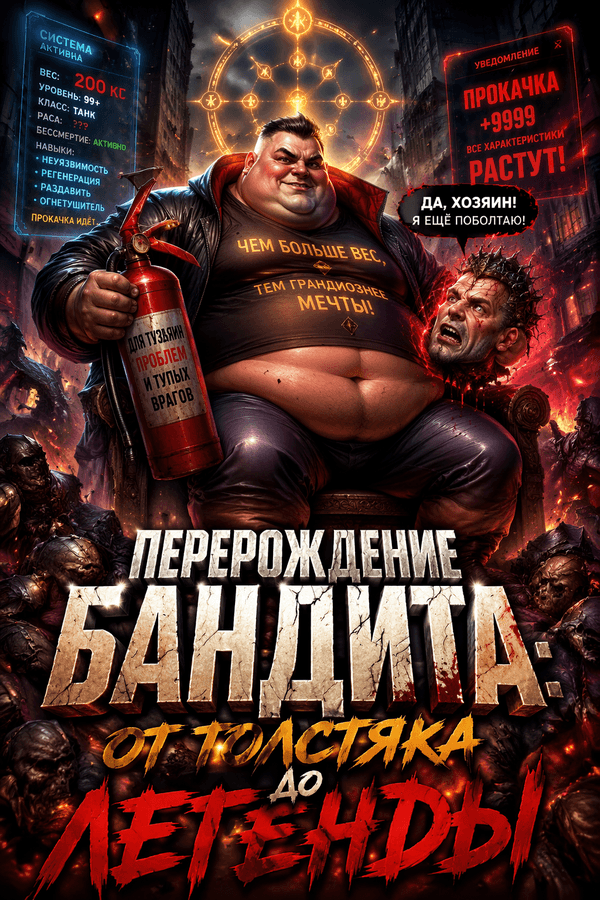 Перерождение бандита: От толстяка до легенды