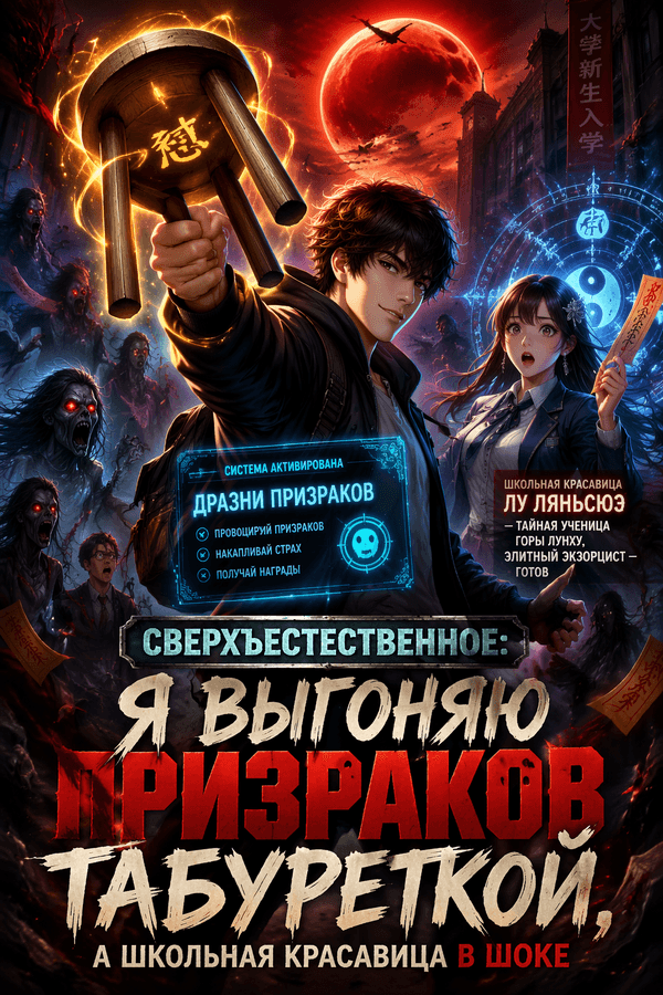 Сверхъестественное: Я выгоняю призраков табуреткой, а школьная красавица в шоке