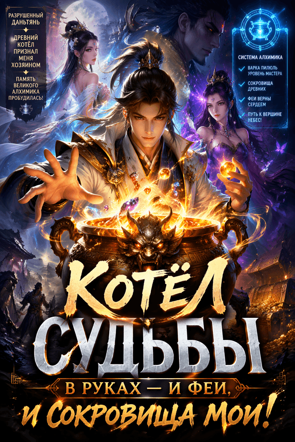 Котёл Судьбы в руках — и феи, и сокровища мои!