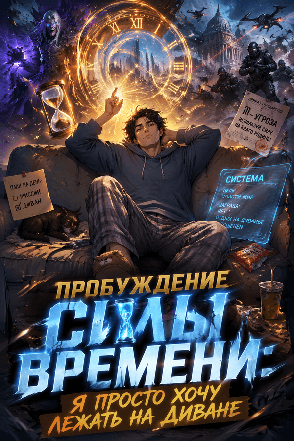 Пробуждение силы времени: я просто хочу лежать на диване