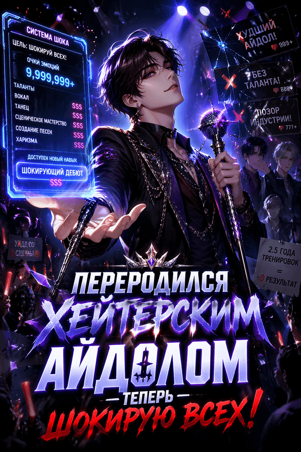 Переродился хейтерским айдолом — теперь шокирую всех!