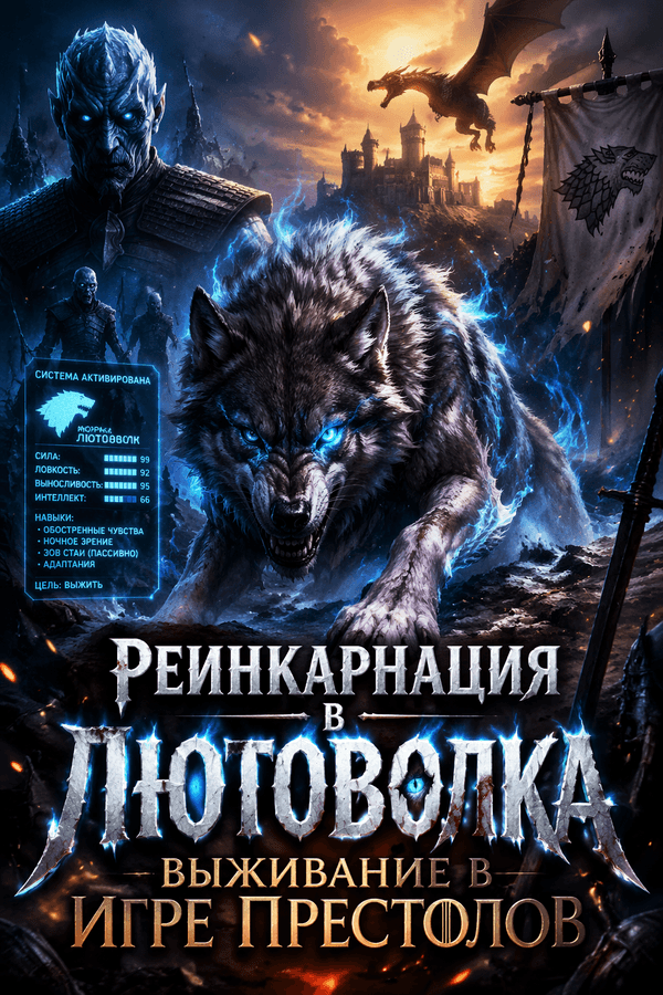 Реинкарнация в лютоволка: выживание в Игре Престолов