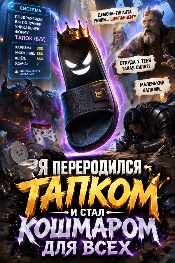 Я переродился тапком и стал кошмаром для всех