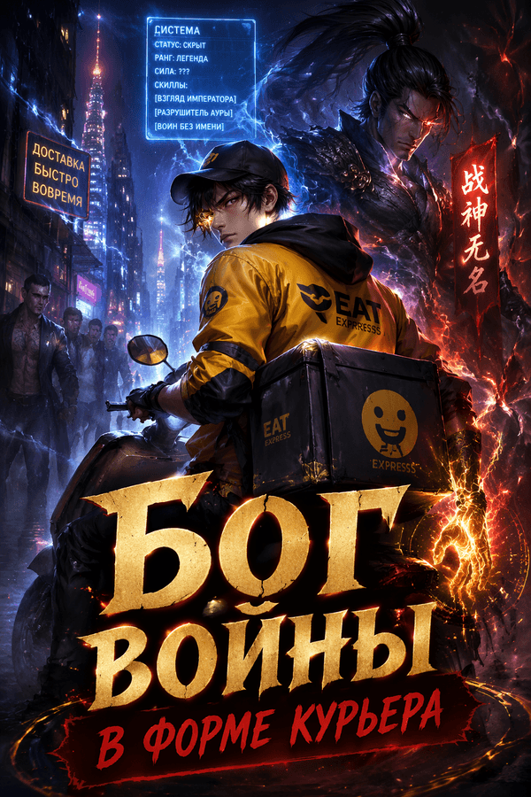 Бог войны в форме курьера
